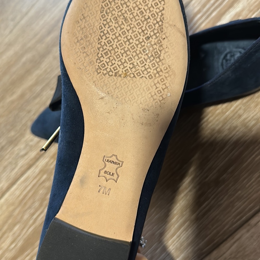 Tory Burch flats with ribbon laces size 7 - Picture 5 of 7